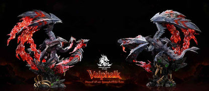 Monster Hunter Dragon Realm Studio Valphalk Resin Statue