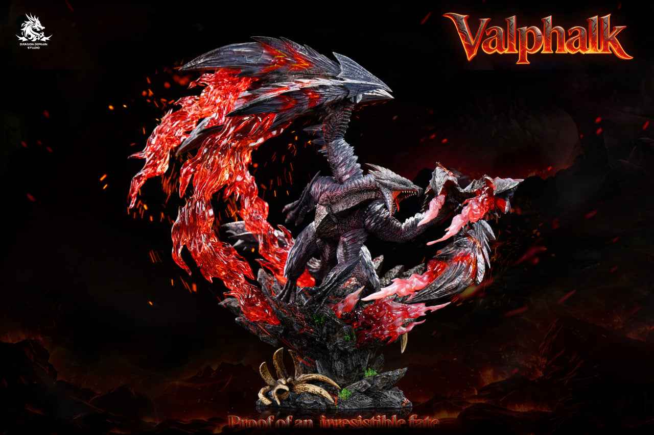 Monster Hunter Dragon Realm Studio Valphalk Resin Statue