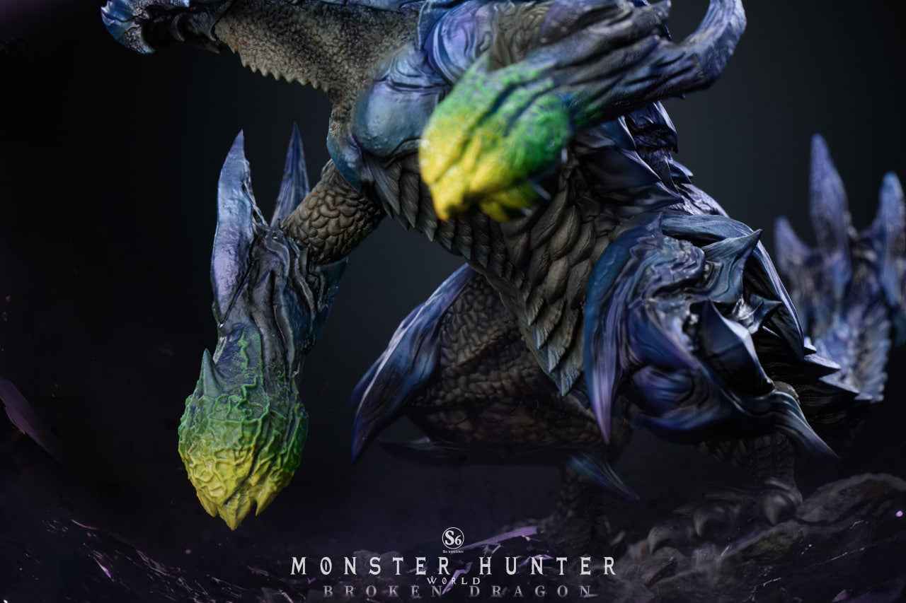 Monster Hunter S6 Studio Brachydios Broken Dragon Resin Statue