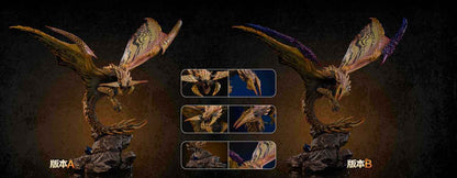 Monster Hunter Sword & Wing Studio & ACY Studio Rey Dau & Arkveld Resin Statue