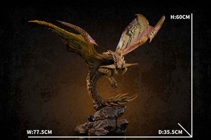 Monster Hunter Sword & Wing Studio & ACY Studio Rey Dau & Arkveld Resin Statue
