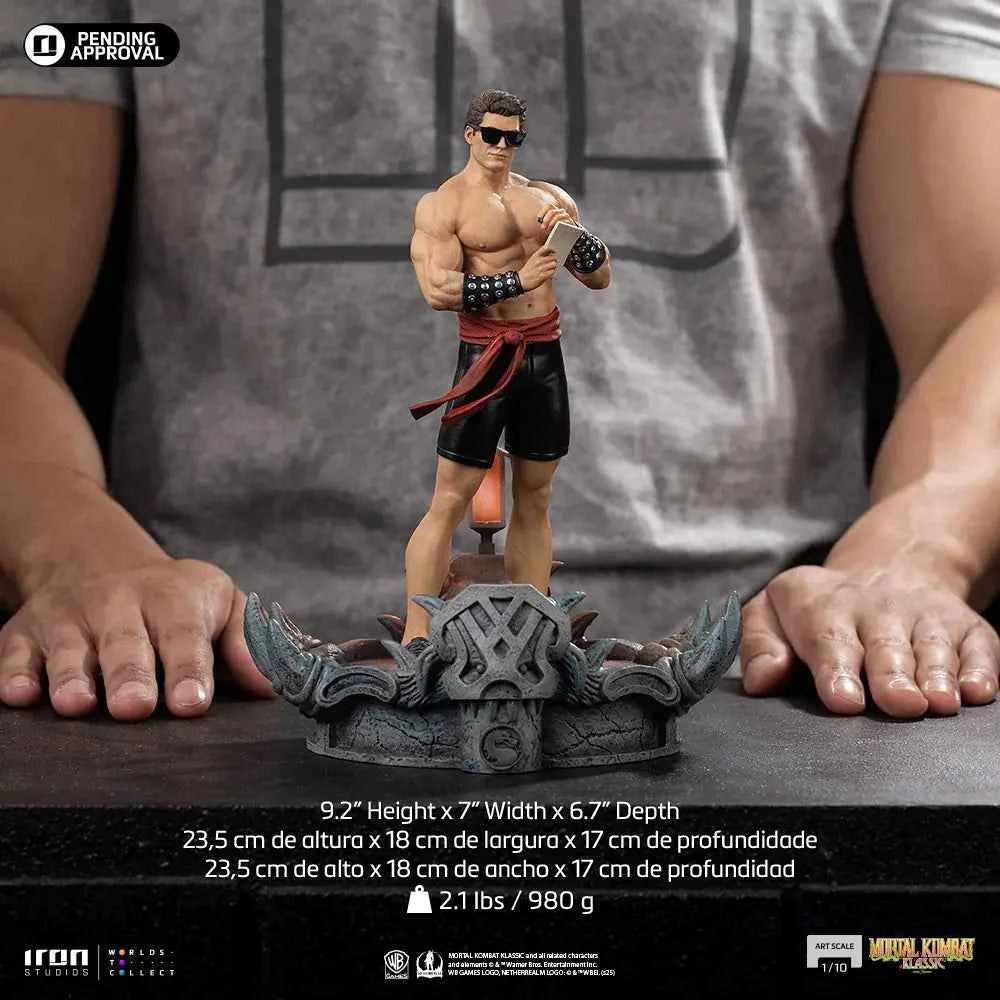 Mortal Kombat Iron Studio Johnny Cage Art Scale 1/10 Licensed Resin Statue