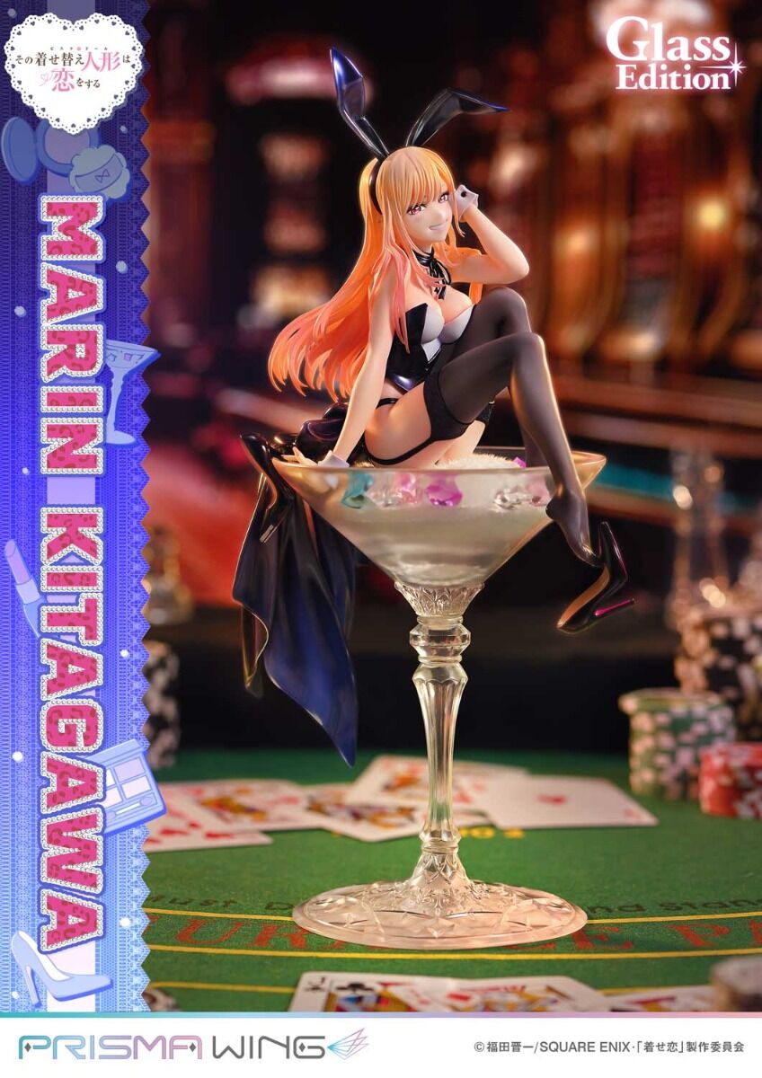 My Dress-Up Darling Prime 1 Studio Marin Kitagawa Prisma Wing (PWMDUD-01/01S) Glass Edition  Licensed PVC Figure