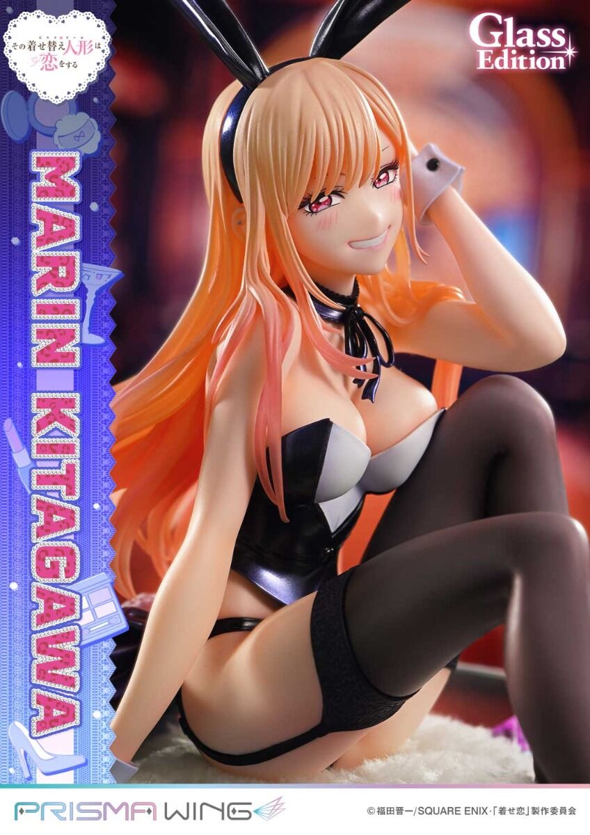 My Dress-Up Darling Prime 1 Studio Marin Kitagawa Prisma Wing (PWMDUD-01/01S) Glass Edition  Licensed PVC Figure