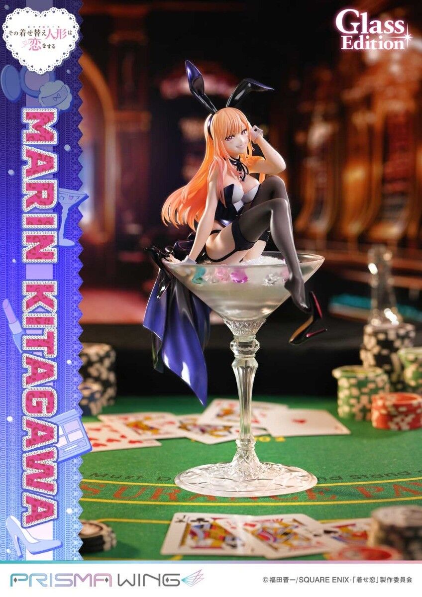 My Dress-Up Darling Prime 1 Studio Marin Kitagawa Prisma Wing (PWMDUD-01/01S) Glass Edition  Licensed PVC Figure
