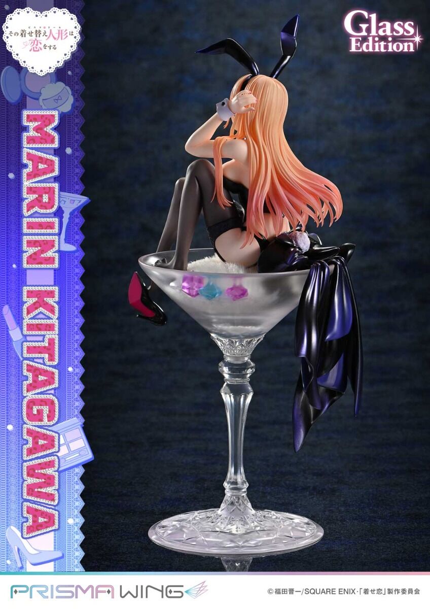 My Dress-Up Darling Prime 1 Studio Marin Kitagawa Prisma Wing (PWMDUD-01/01S) Glass Edition  Licensed PVC Figure