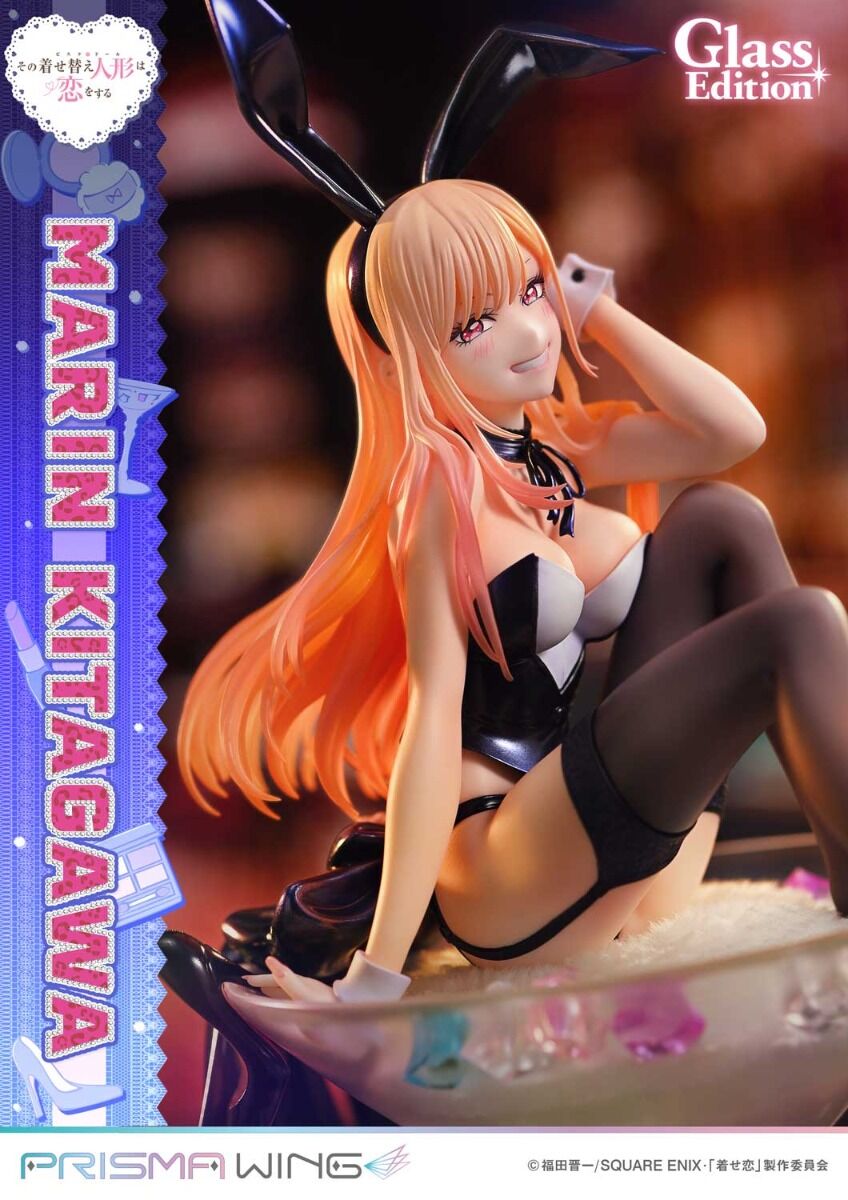 My Dress-Up Darling Prime 1 Studio Marin Kitagawa Prisma Wing (PWMDUD-01/01S) Glass Edition  Licensed PVC Figure