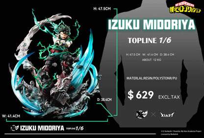 My Hero Academia XFire & X1ART Studio Izuku Midoriya  & Katsuki Bakugo Licensed Resin Statue