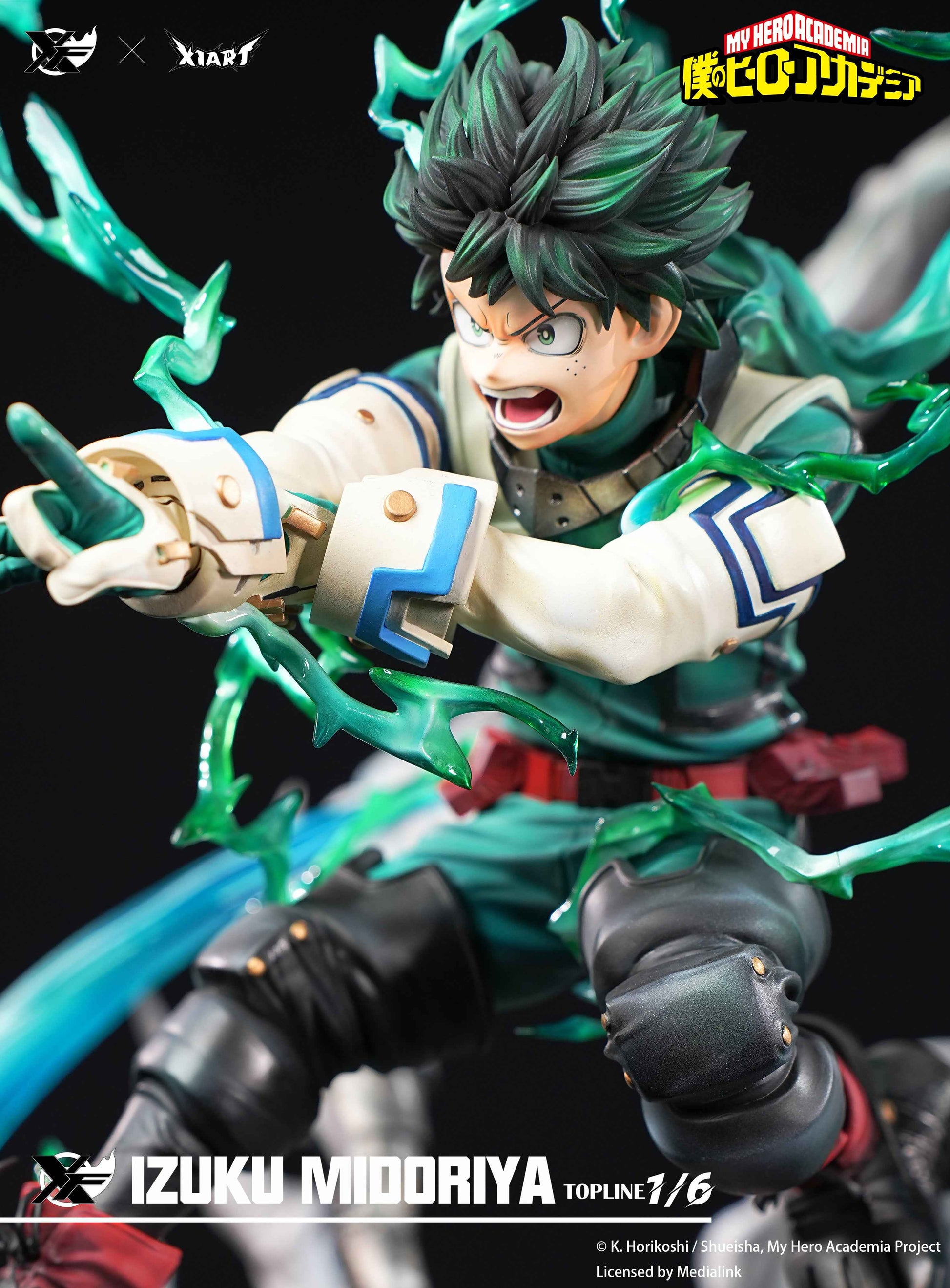 My Hero Academia XFire & X1ART Studio Izuku Midoriya  & Katsuki Bakugo Licensed Resin Statue
