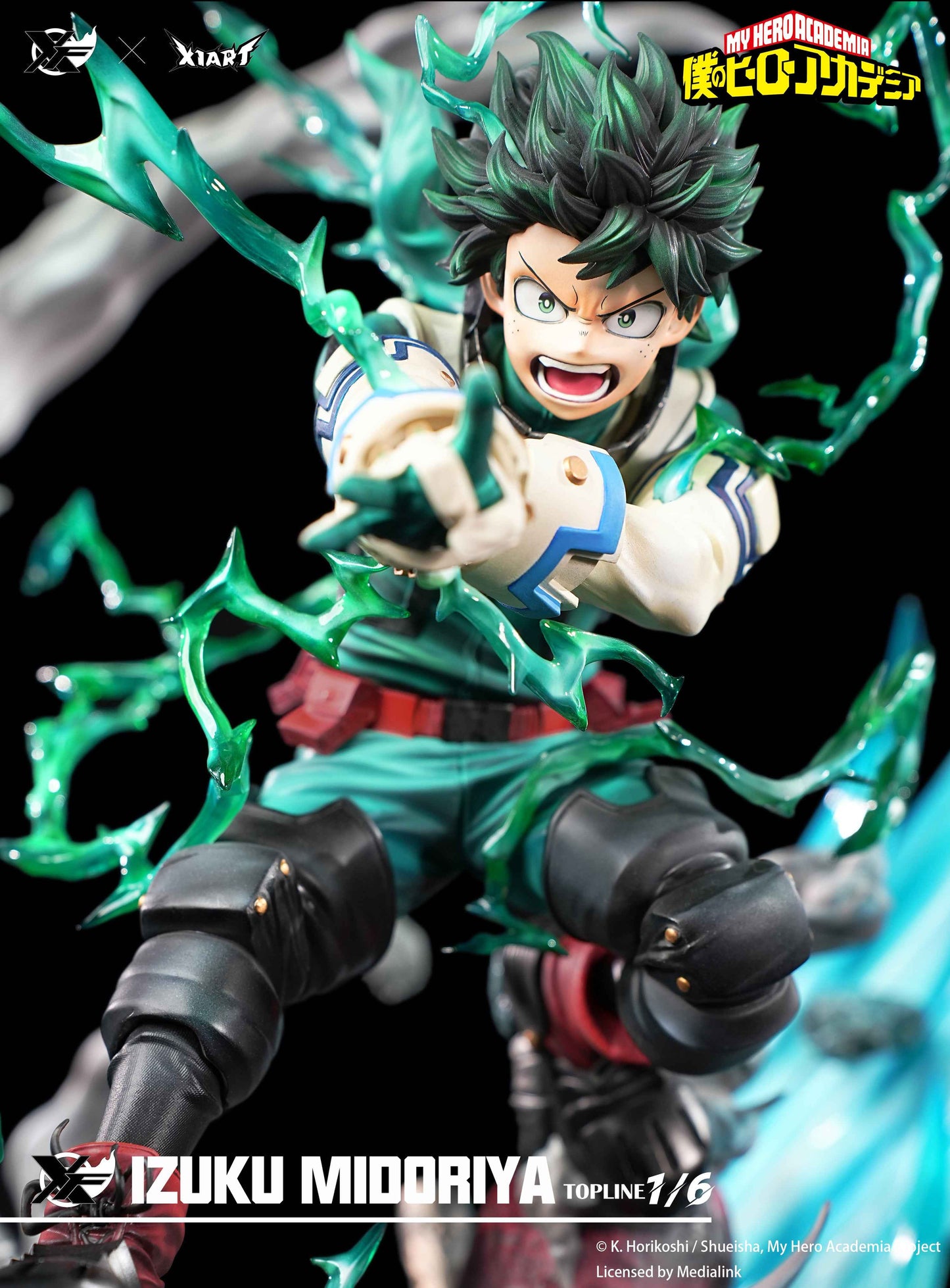 My Hero Academia XFire & X1ART Studio Izuku Midoriya  & Katsuki Bakugo Licensed Resin Statue