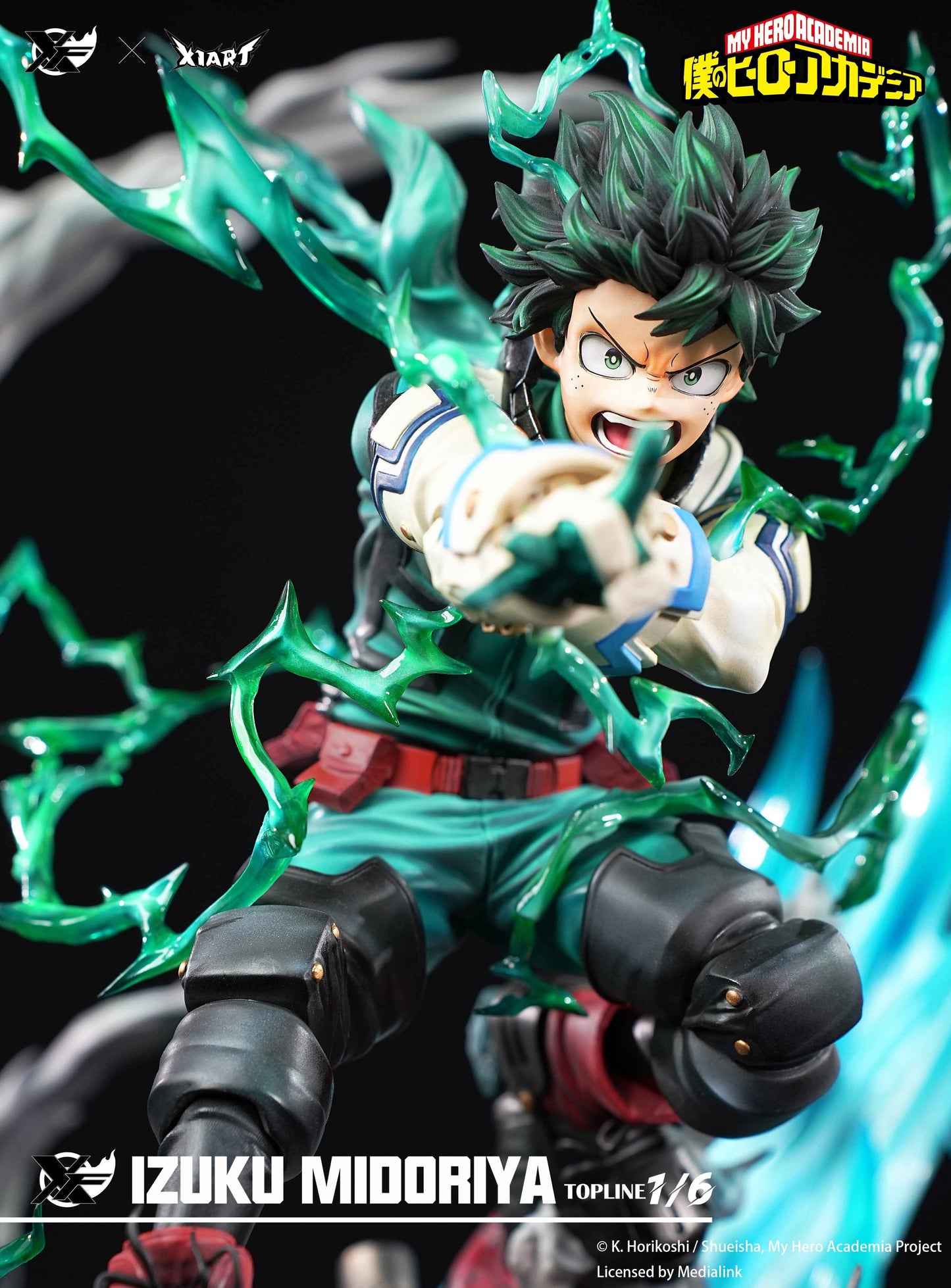 My Hero Academia XFire & X1ART Studio Izuku Midoriya  & Katsuki Bakugo Licensed Resin Statue
