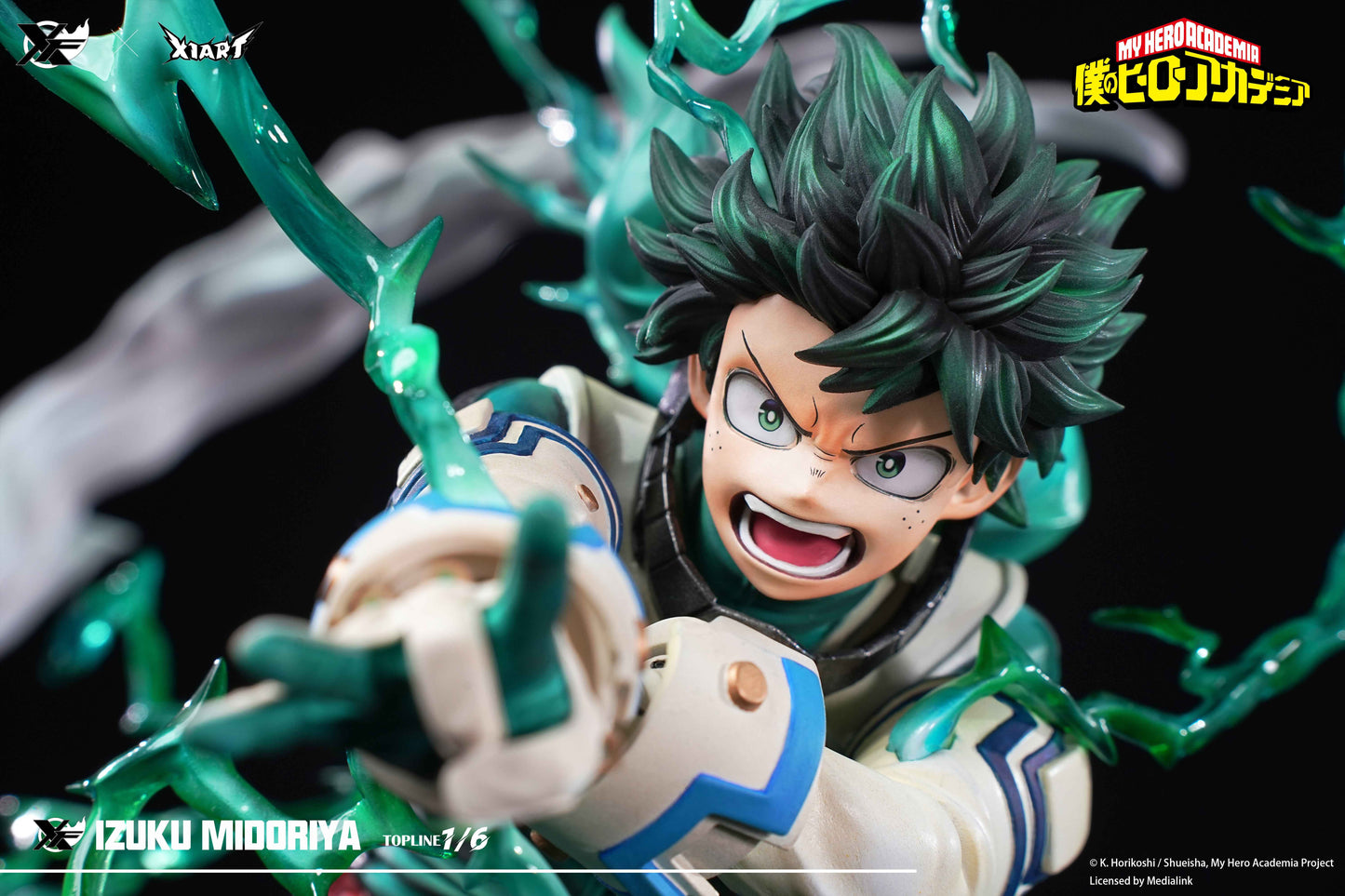 My Hero Academia XFire & X1ART Studio Izuku Midoriya  & Katsuki Bakugo Licensed Resin Statue
