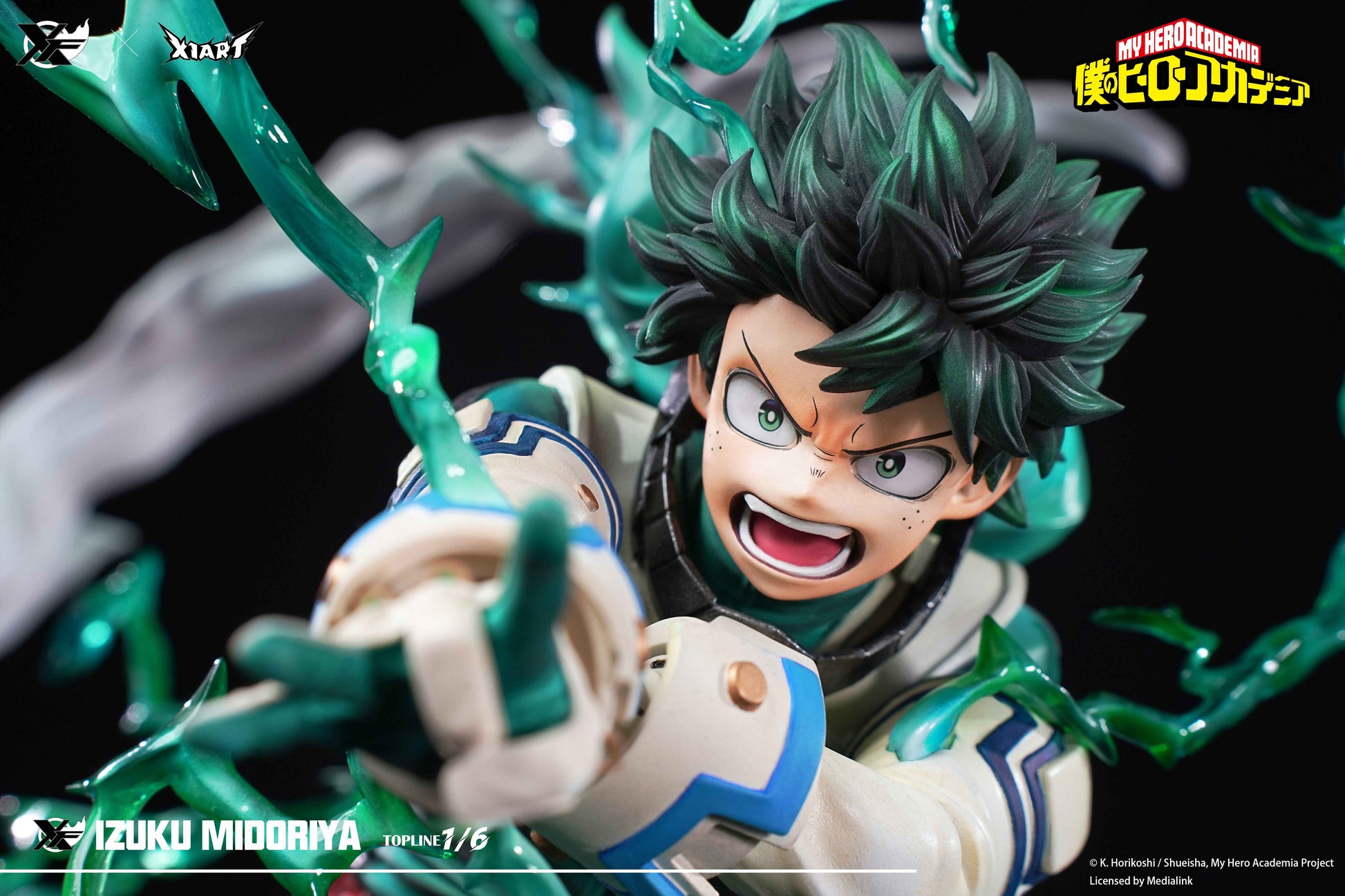 My Hero Academia XFire & X1ART Studio Izuku Midoriya  & Katsuki Bakugo Licensed Resin Statue
