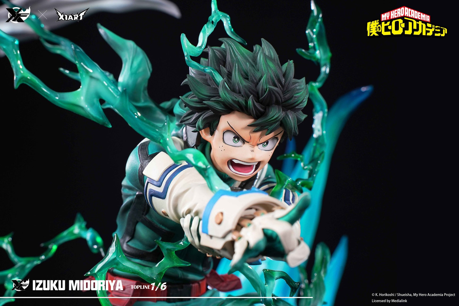 My Hero Academia XFire & X1ART Studio Izuku Midoriya  & Katsuki Bakugo Licensed Resin Statue