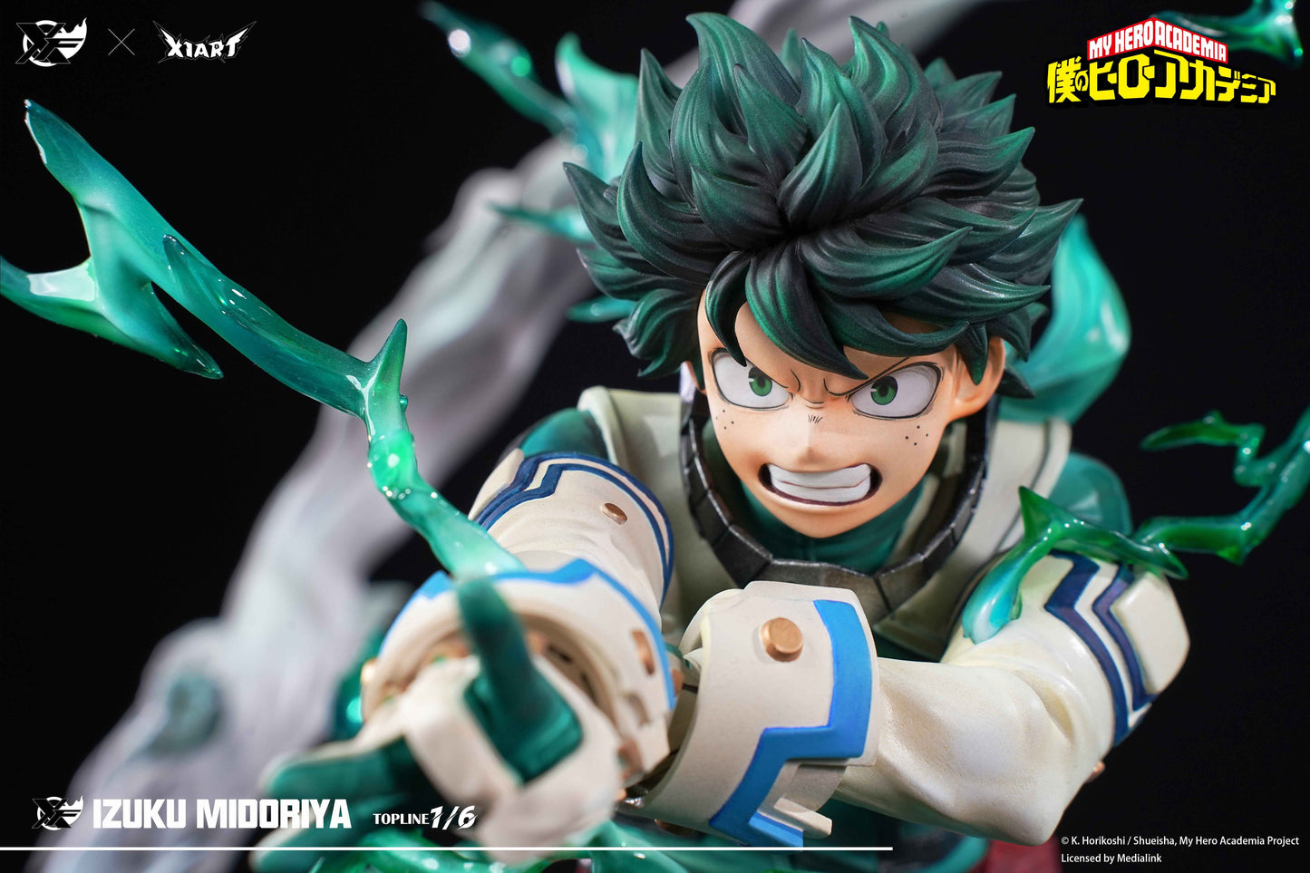 My Hero Academia XFire & X1ART Studio Izuku Midoriya  & Katsuki Bakugo Licensed Resin Statue
