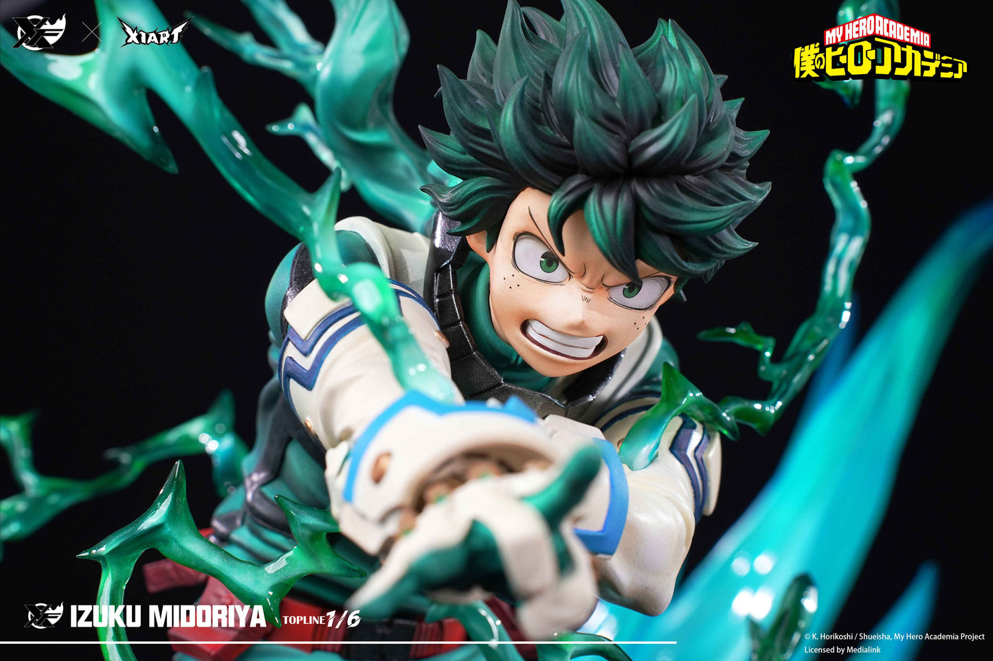 My Hero Academia XFire & X1ART Studio Izuku Midoriya  & Katsuki Bakugo Licensed Resin Statue