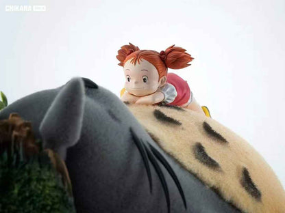 My Neighbor Totoro Chikara Studio Totoro & Mei Resin Statue