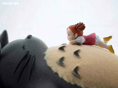 My Neighbor Totoro Chikara Studio Totoro & Mei Resin Statue
