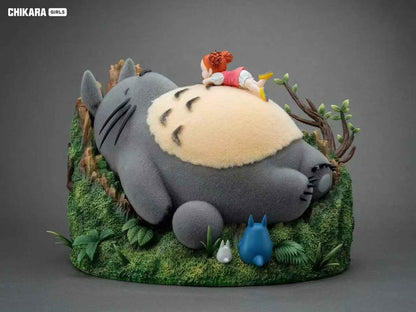 My Neighbor Totoro Chikara Studio Totoro & Mei Resin Statue