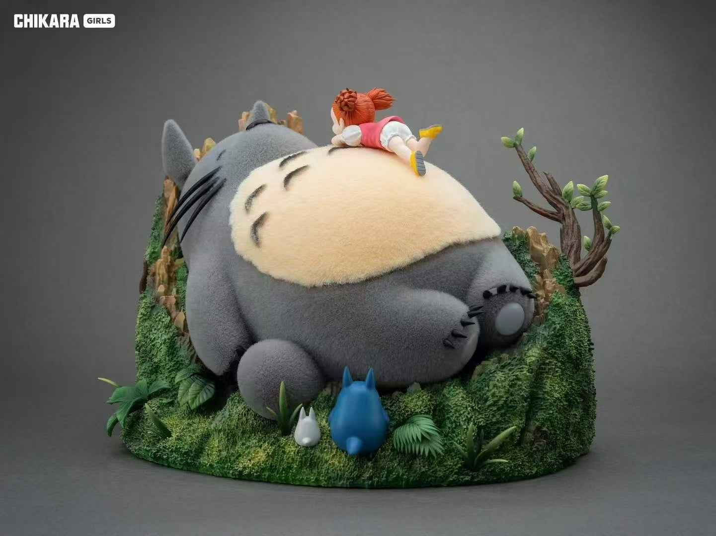 My Neighbor Totoro Chikara Studio Totoro & Mei Resin Statue