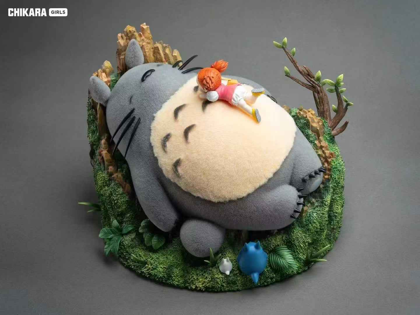 My Neighbor Totoro Chikara Studio Totoro & Mei Resin Statue