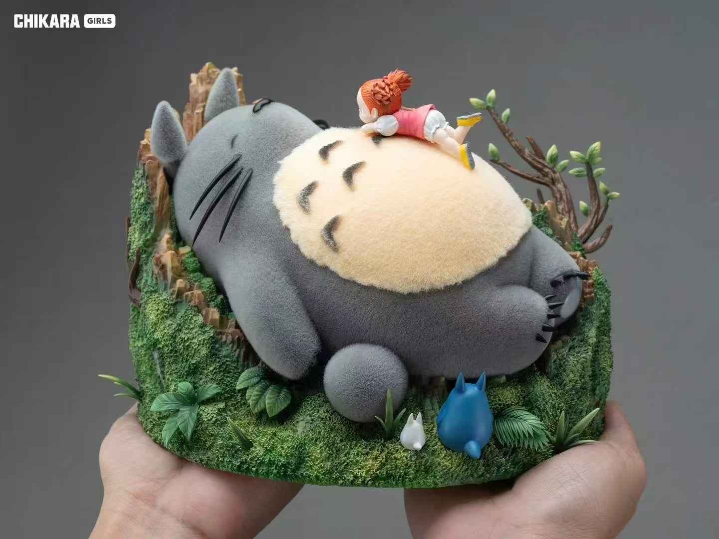 My Neighbor Totoro Chikara Studio Totoro & Mei Resin Statue