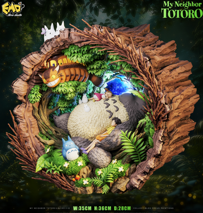 My Neighbor Totoro EMO Studio Totoro Sleeping Resin Statue