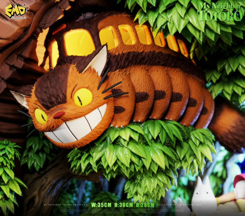 My Neighbor Totoro EMO Studio Totoro Sleeping Resin Statue