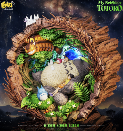 My Neighbor Totoro EMO Studio Totoro Sleeping Resin Statue