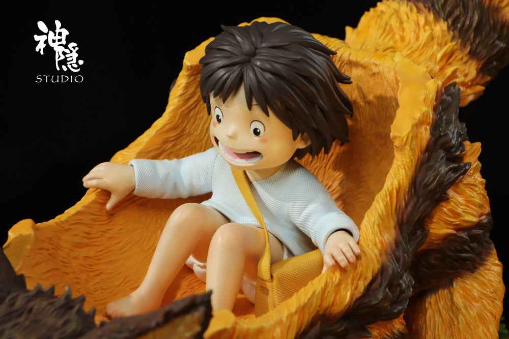 My Neighbor Totoro Shen Yin Studio Mei & Cat Bus Resin Statue