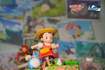 My Neighbor Totoro WakuWaku Studio Totoro & Mei Resin Statue