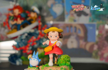 My Neighbor Totoro WakuWaku Studio Totoro & Mei Resin Statue