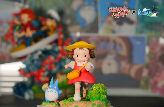 My Neighbor Totoro WakuWaku Studio Totoro & Mei Resin Statue