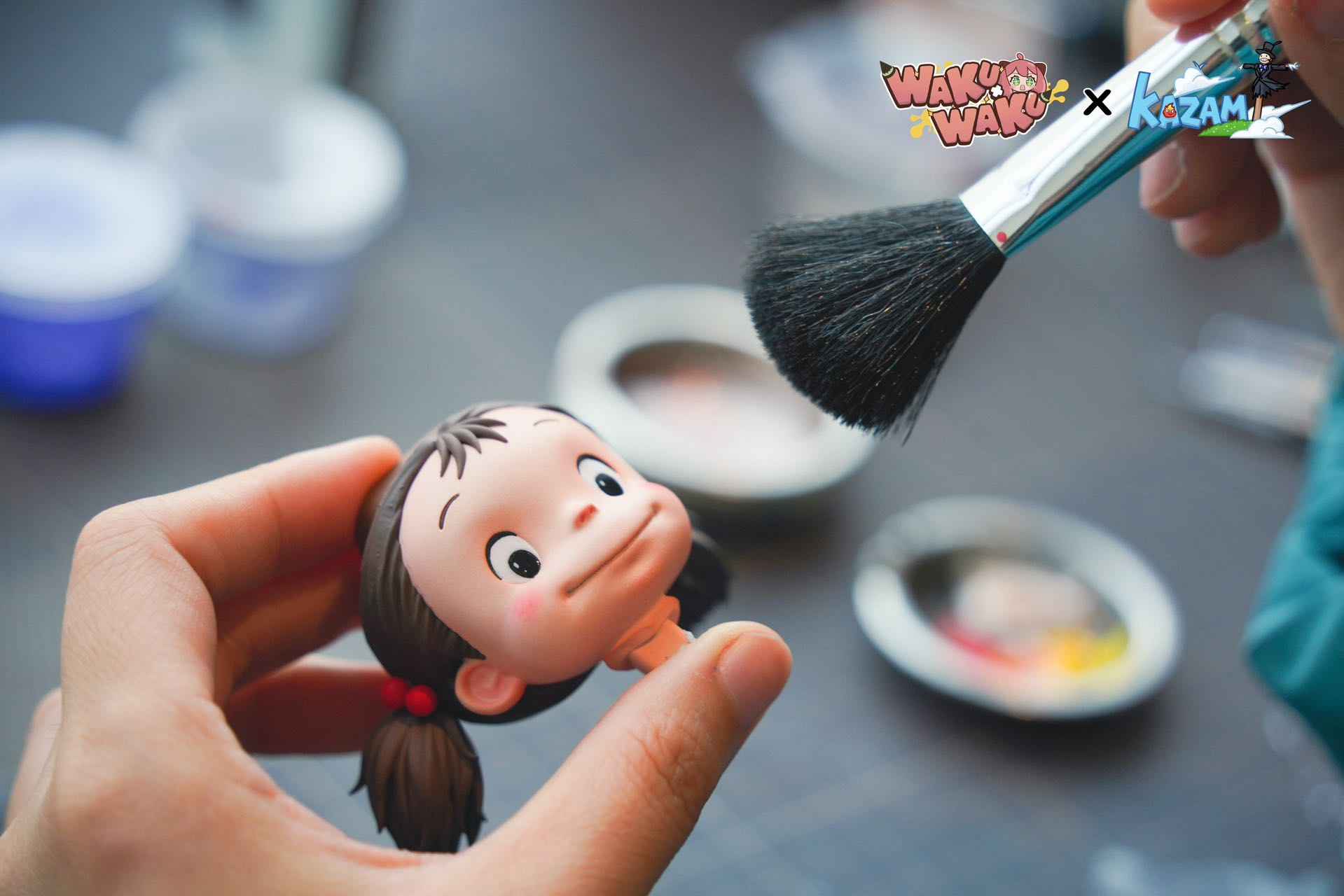 My Neighbor Totoro WakuWaku Studio Totoro & Mei Resin Statue