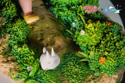 My Neighbor Totoro WakuWaku Studio Totoro & Mei Resin Statue