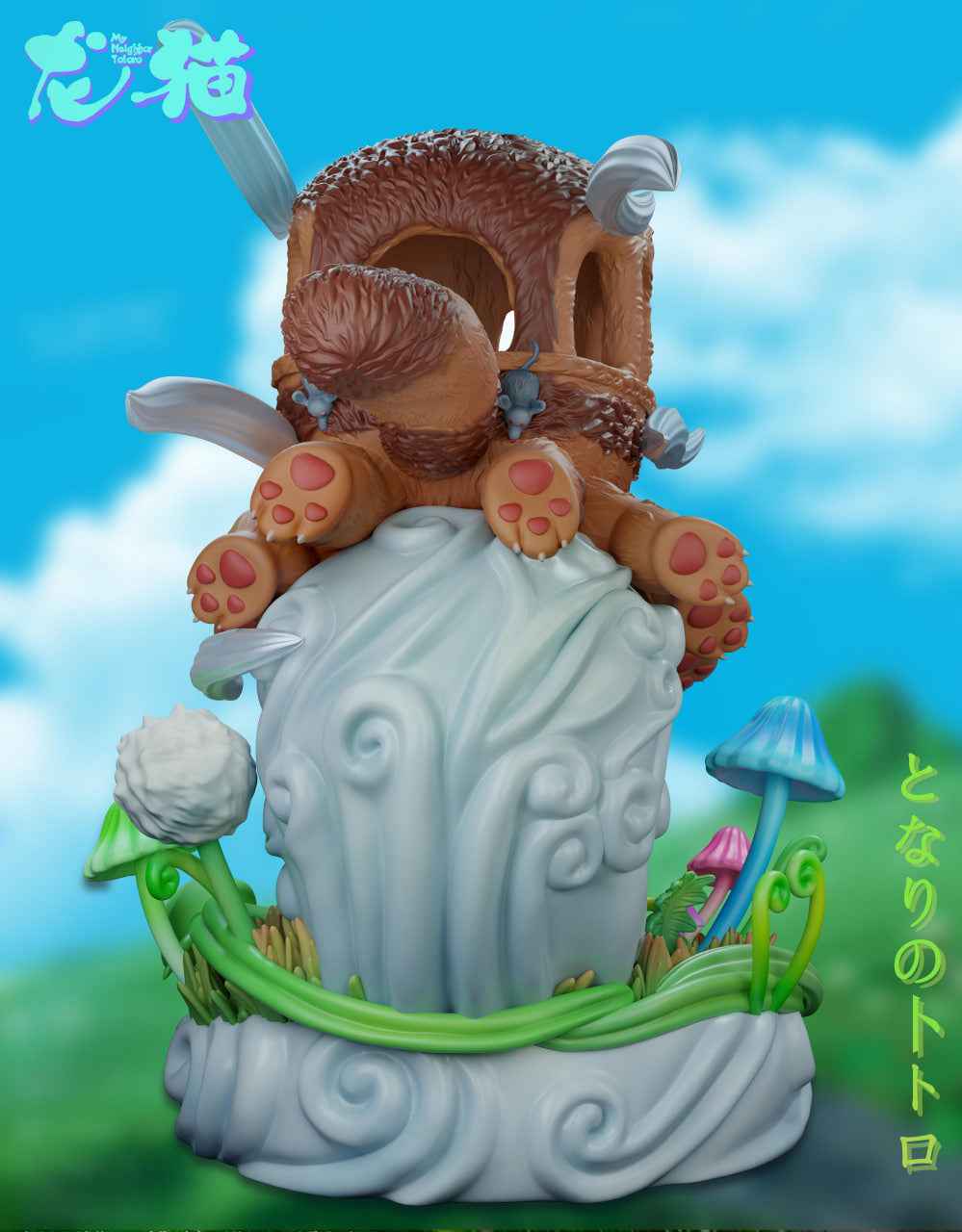 My Neighbor Totoro ChaoShe Studio Totoro Cat Bus 1/6 Resin Statue