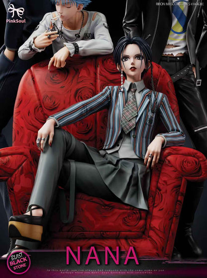 NANA Pinksoul Studio Nana Osaki X Yasushi Takagi X Nobuo Terashima X Shinichi Okazaki Resin Statue