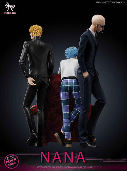 NANA Pinksoul Studio Nana Osaki X Yasushi Takagi X Nobuo Terashima X Shinichi Okazaki Resin Statue