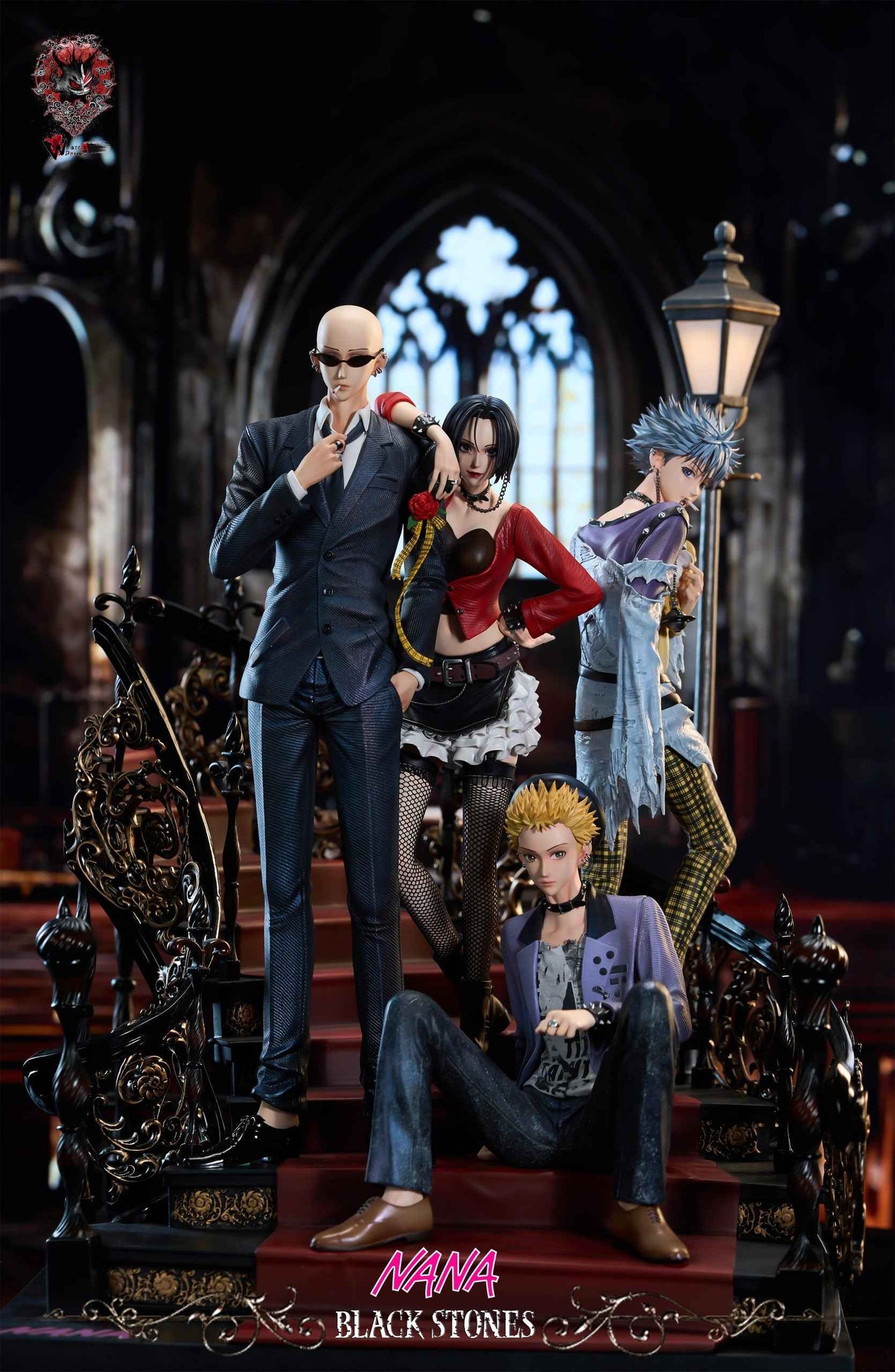 Nana Weare A Design Studio Nana x Shinichi x Nobuo x Yasushi Resin Statue