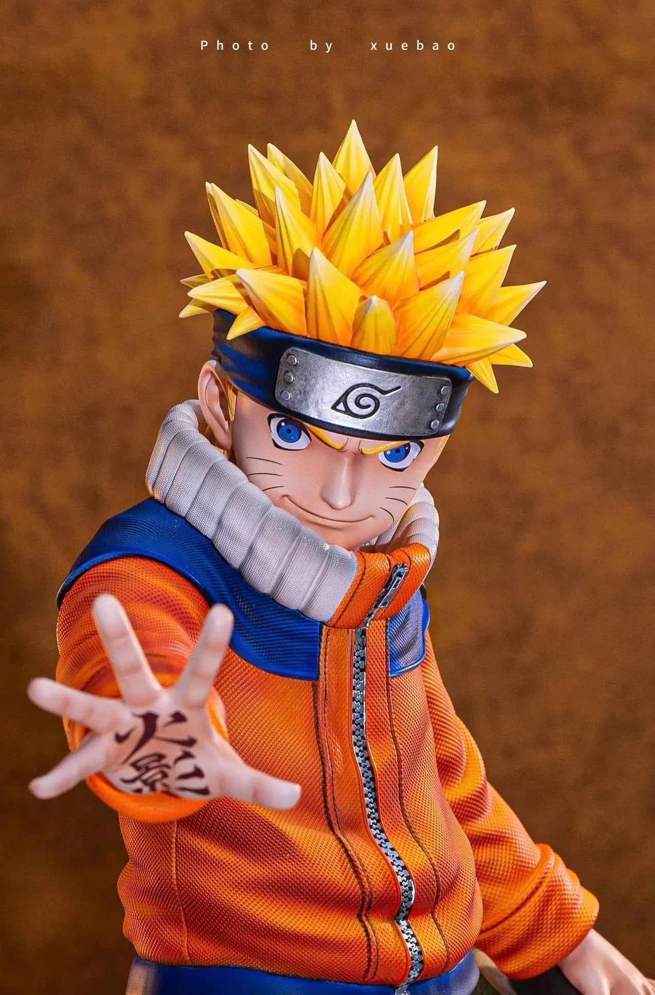 Naruto 7 Studio Genin Uzumaki Naruto Resin Statue