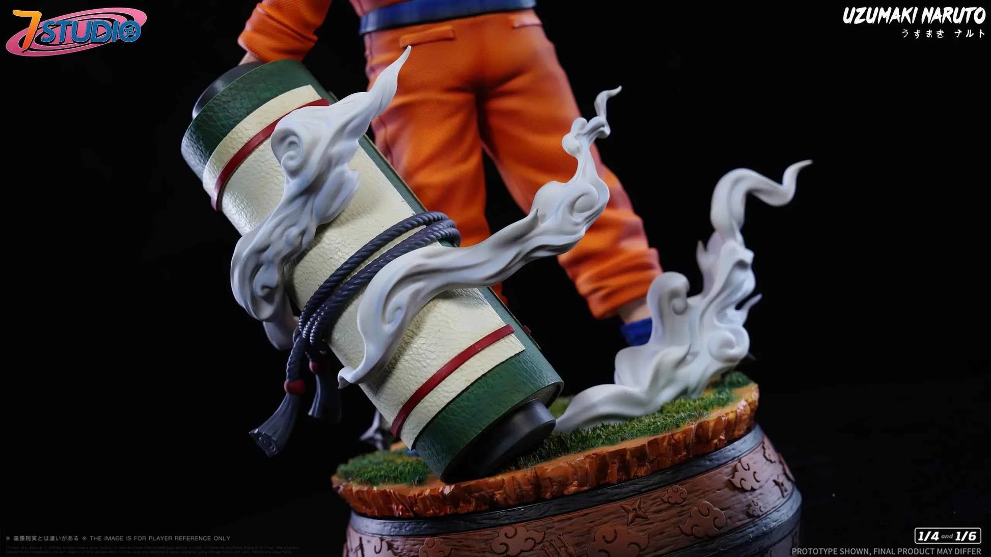 Naruto 7 Studio Genin Uzumaki Naruto Resin Statue