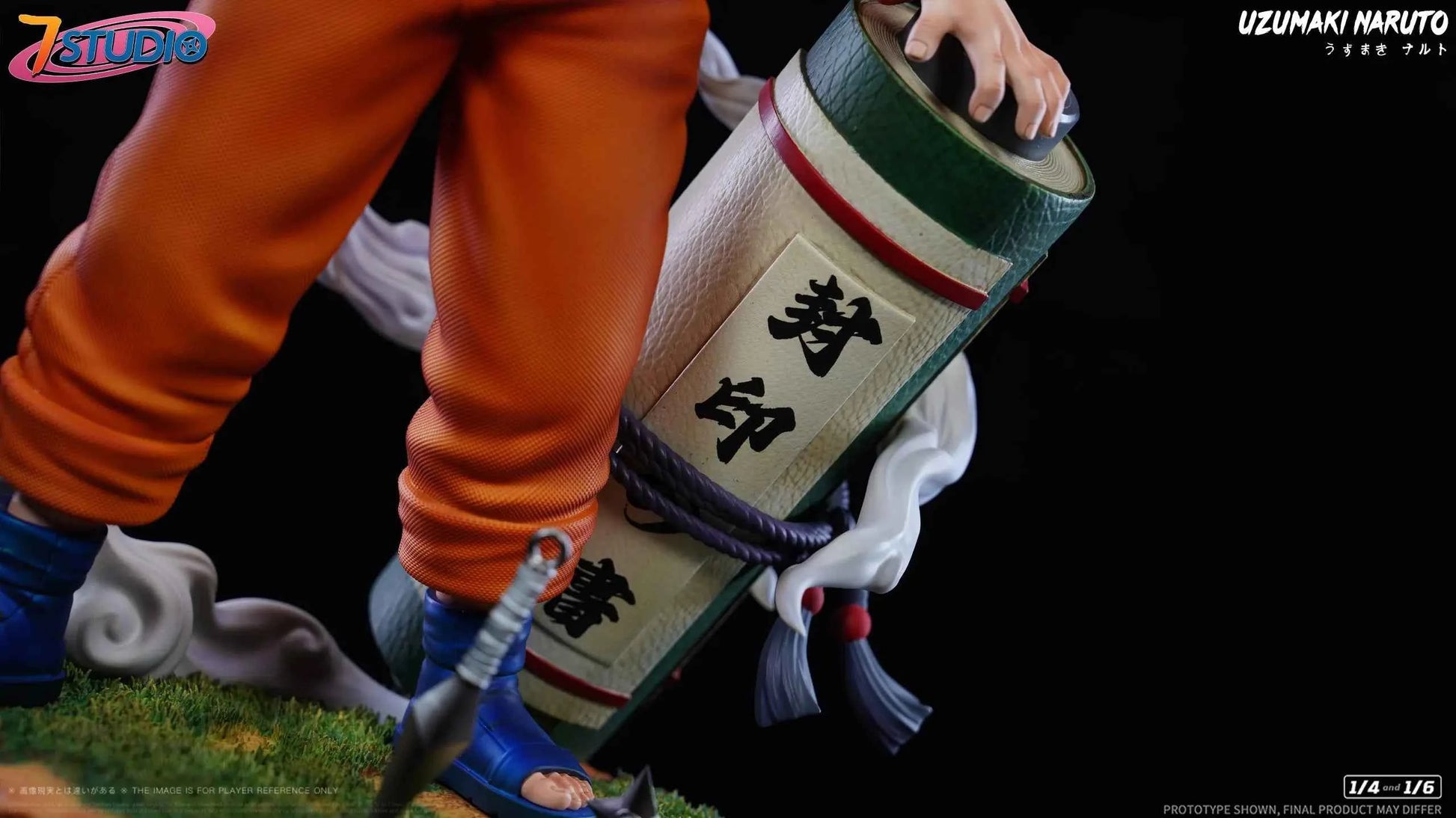 Naruto 7 Studio Genin Uzumaki Naruto Resin Statue