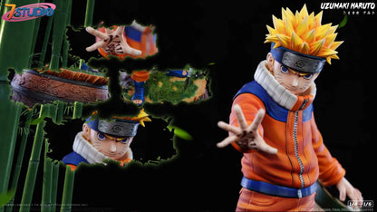 Naruto 7 Studio Genin Uzumaki Naruto Resin Statue