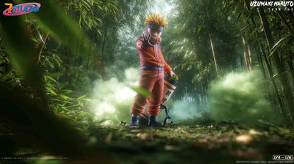 Naruto 7 Studio Genin Uzumaki Naruto Resin Statue