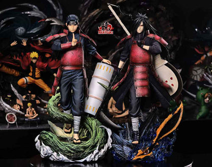 Naruto Akatsuki Studio Hashirama Senju & Madara Uchiha Resin Statue
