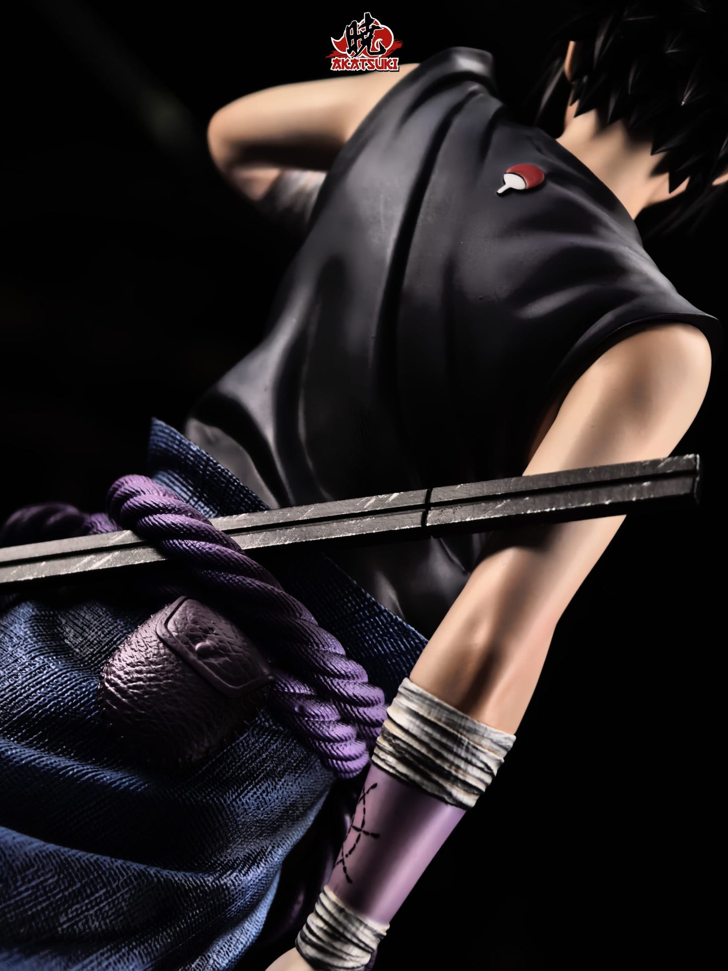 Naruto Akatsuki Studio Uchiha Sasuke Resin Statue