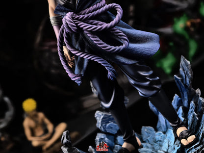 Naruto Akatsuki Studio Uchiha Sasuke Resin Statue
