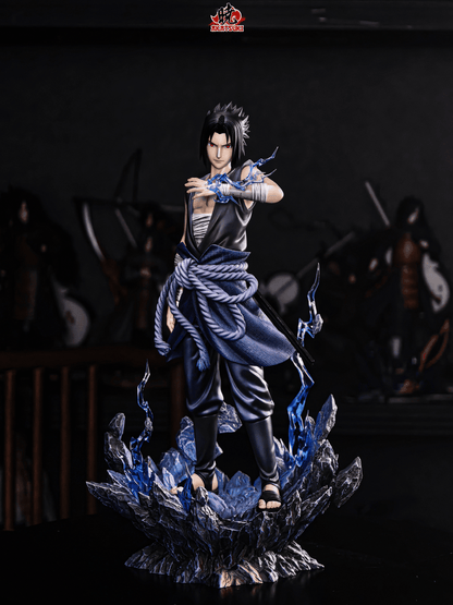 Naruto Akatsuki Studio Uchiha Sasuke Resin Statue