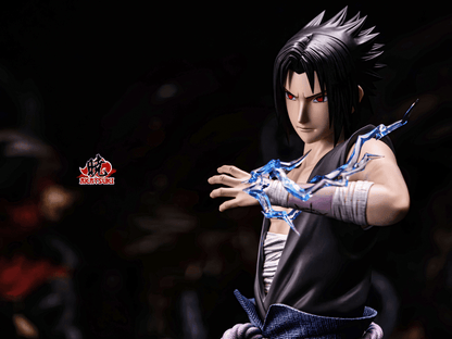 Naruto Akatsuki Studio Uchiha Sasuke Resin Statue