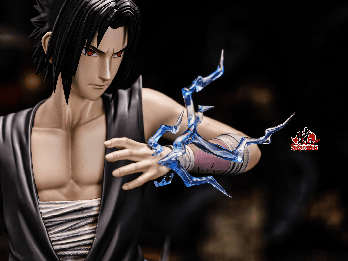 Naruto Akatsuki Studio Uchiha Sasuke Resin Statue